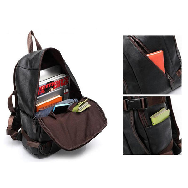 Patent Leather Daily Backpacks