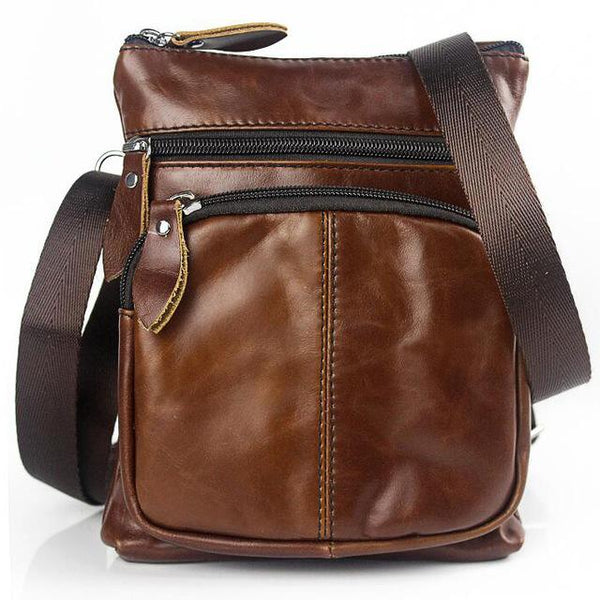 Cowhide Casual Flap Bag