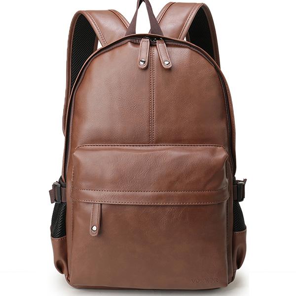 Fashion Leather Daily Backpack