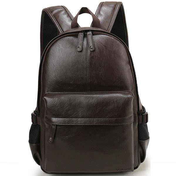 Fashion Leather Daily Backpack